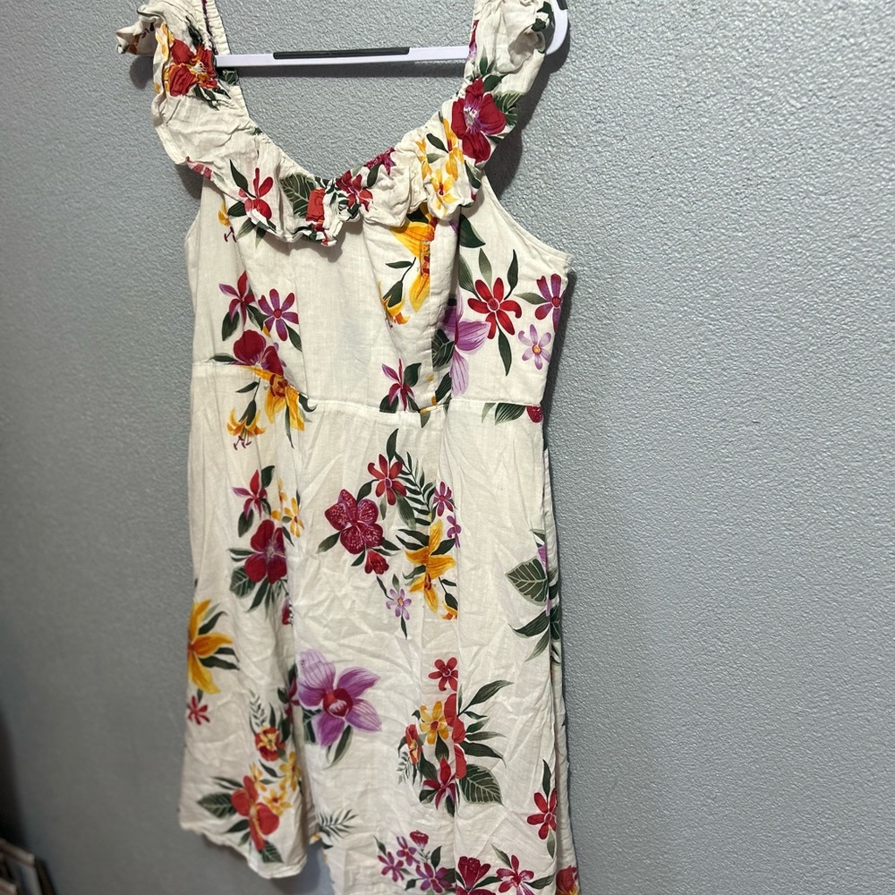 Old navy Fit and Flare Ruffled dress size 2x - Picture 4 of 8